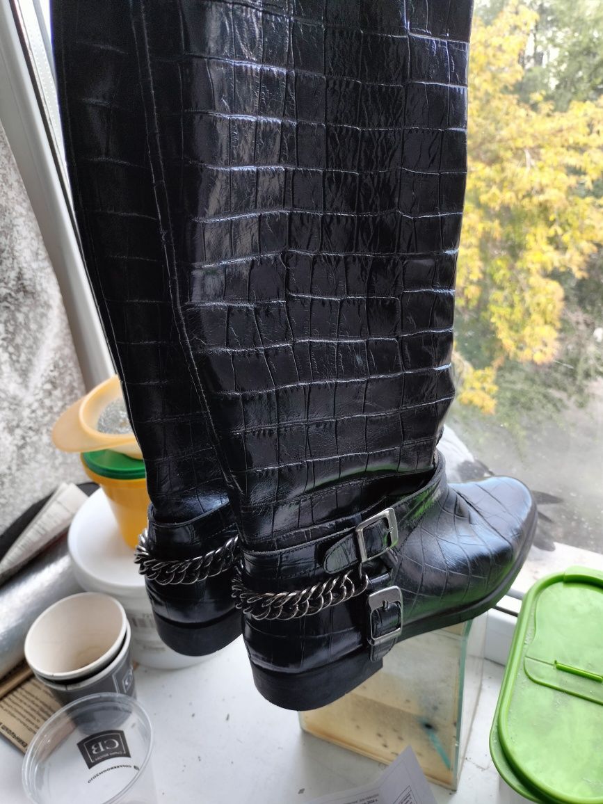Сапоги сапожки Zara