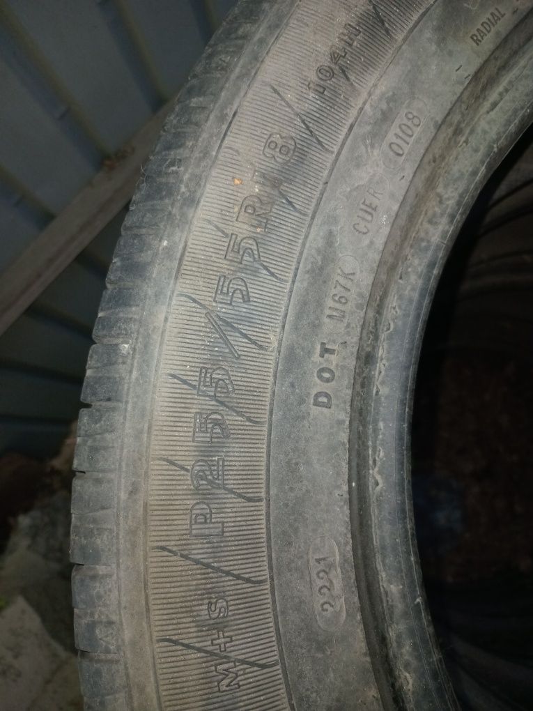 Продам шины R18 на р255 на 55 4 штук
