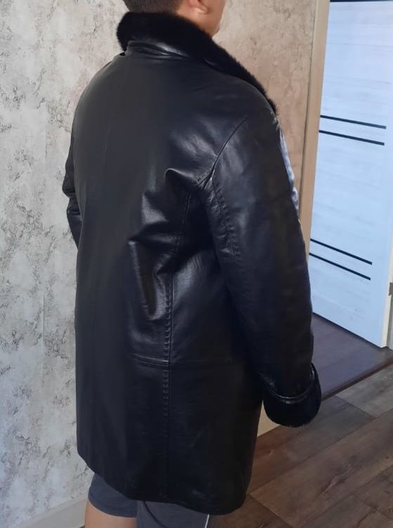 Дублёнка мужская