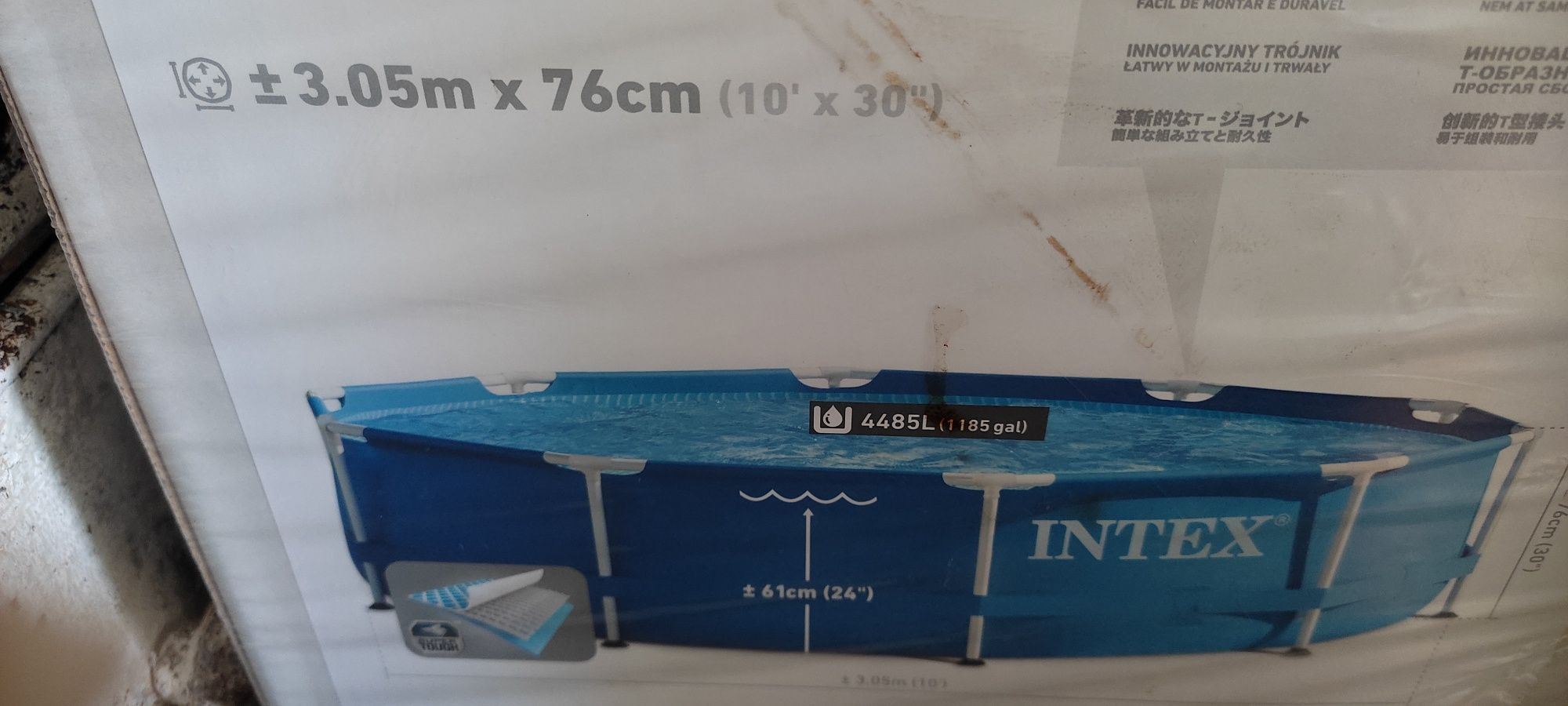 Продам бассейн каркасный
