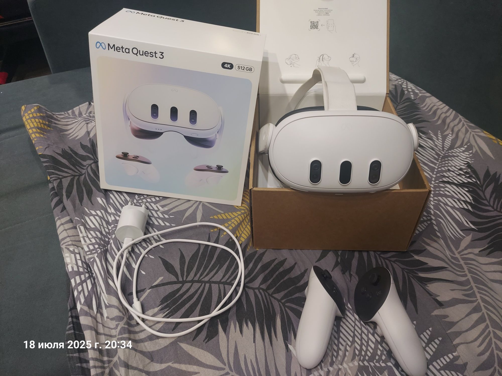 Очки виртуальной реальности Meta Quest 3 512 GB