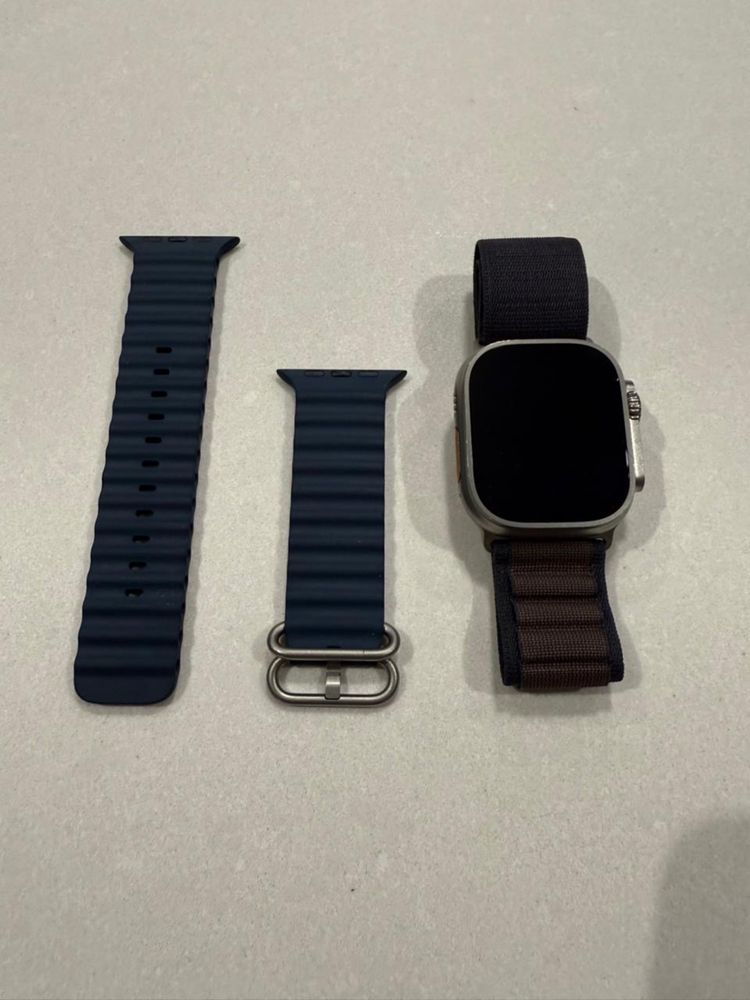 Apple Watch Ultra Series 2 GPS + Cellular, 49мм, , Blue Alpine Loop,