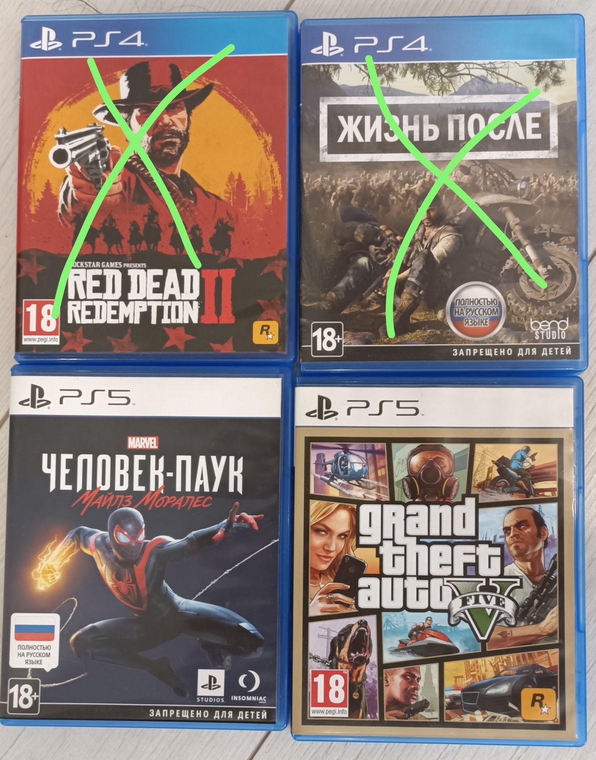 Игры для playstation 4 и ps5 на дисках в наличии в Кокшетау
