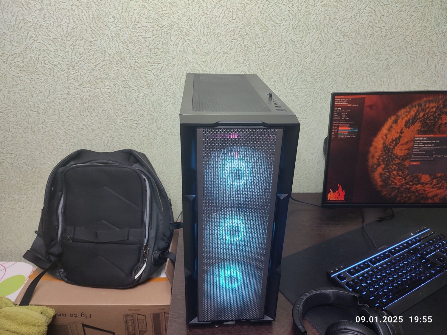 Компьютер Игровой R5 7500f и RX 7800 XT
