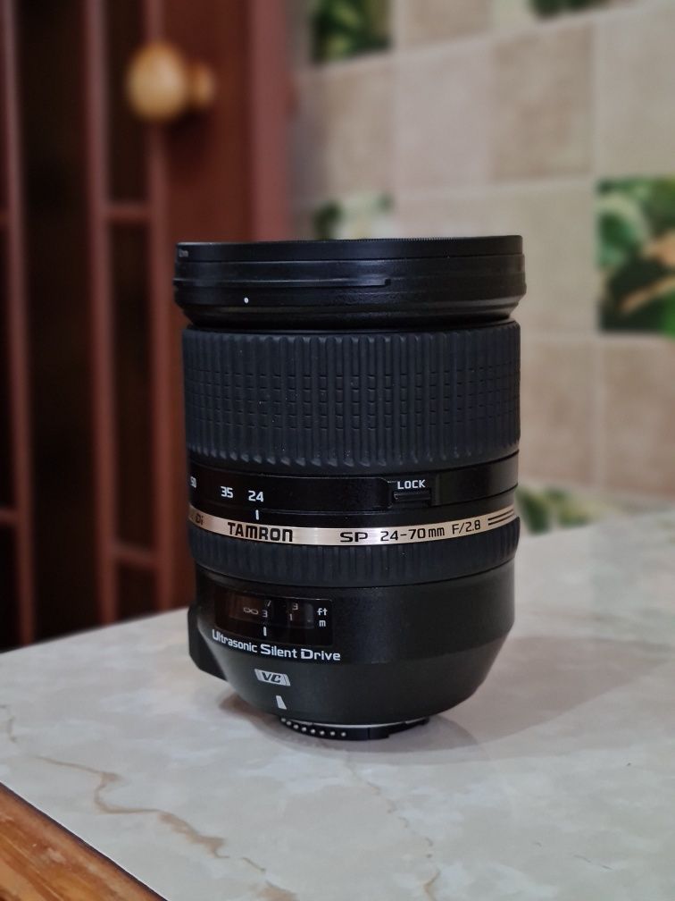 Tamron 24-70 2.8 USD VC for Nikon. Объектив тамрон для никон