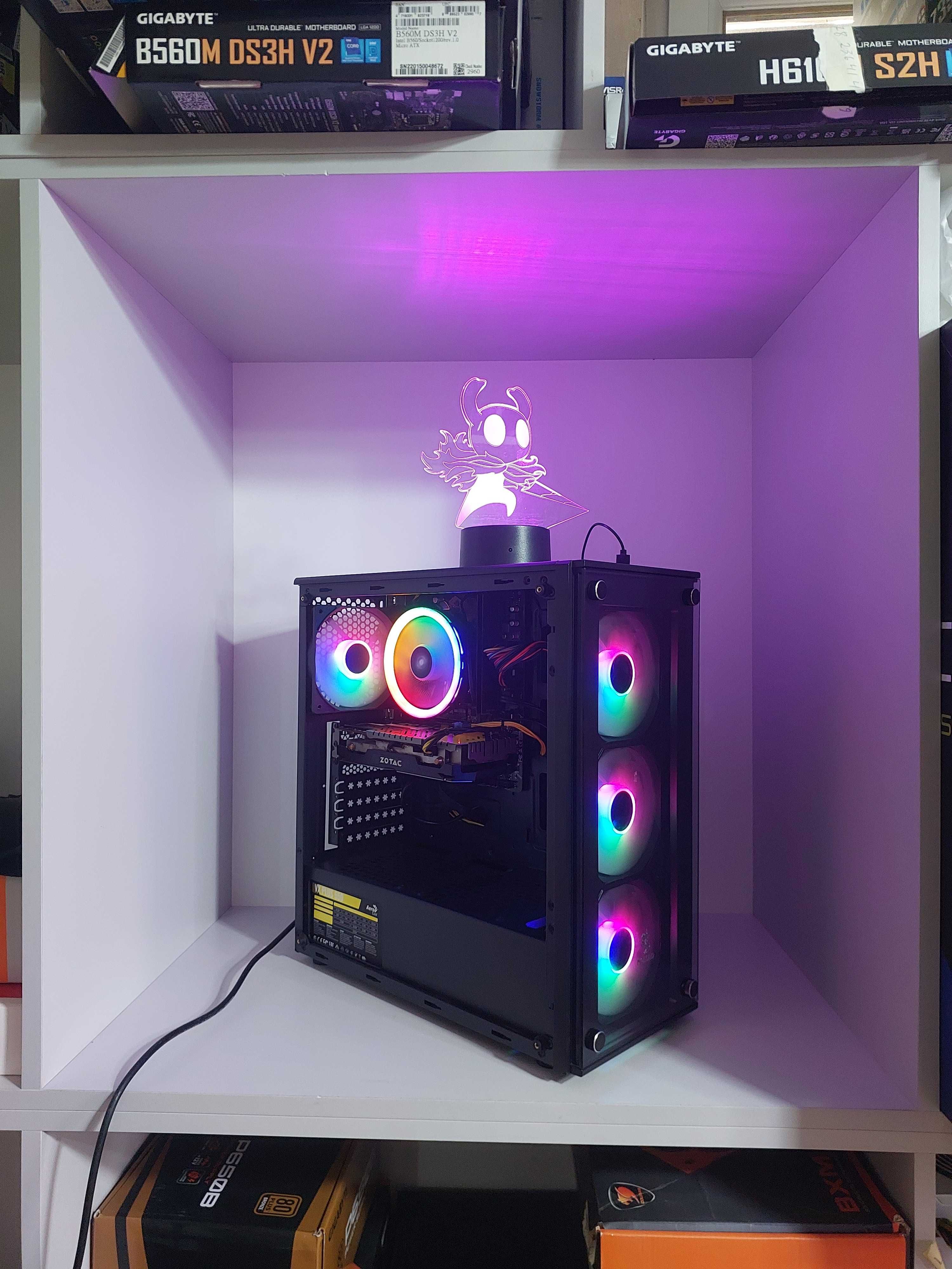 Мощный игровой компьютер Intel I3-10100f, GTX 1060 6Gb