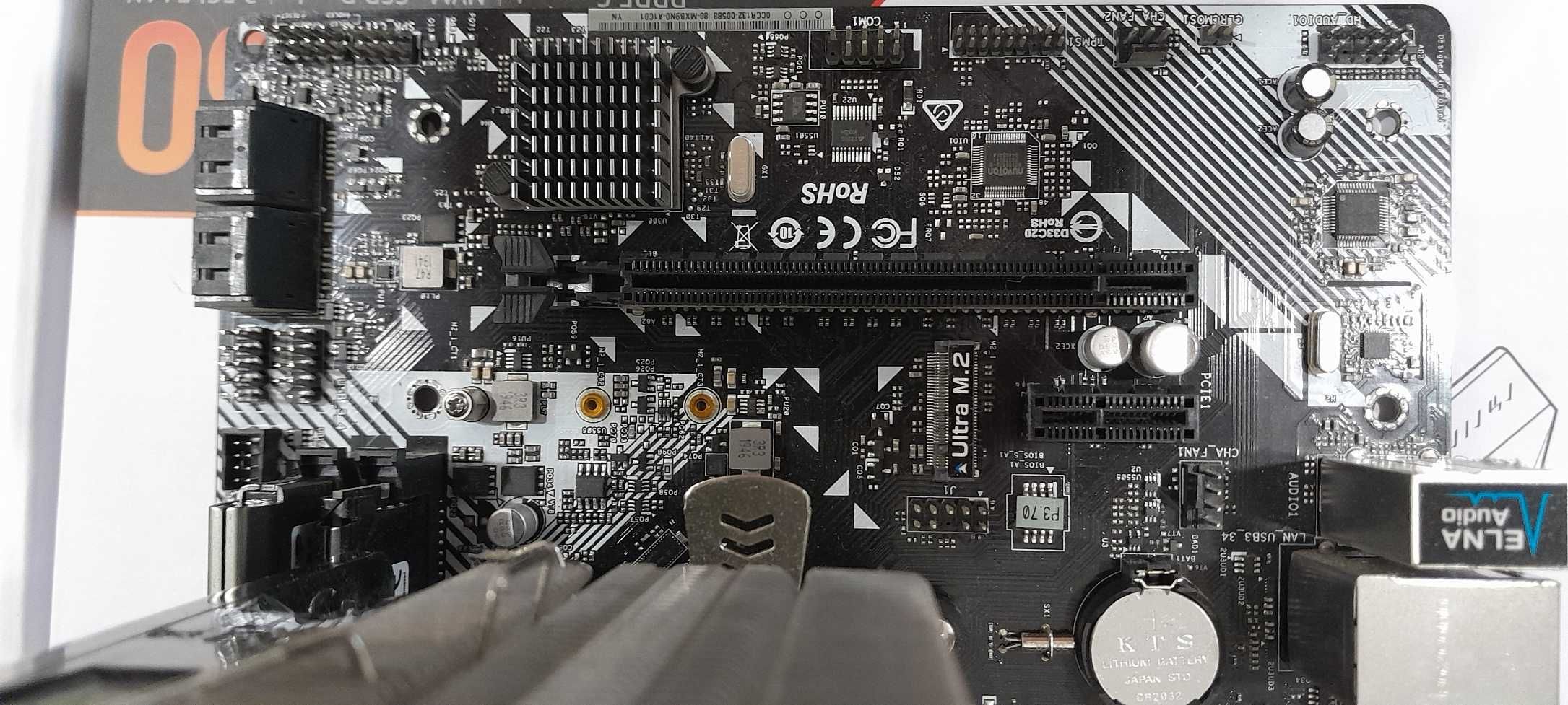 B450M-HDV+16 Gb 3200 МГц+  Rysen 5 - 2600 +  видеокарта Palit 3070