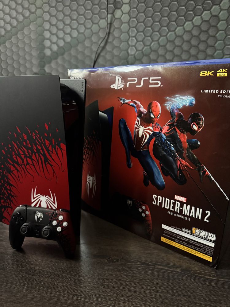 PlayStation5 limited edition spider-man 2