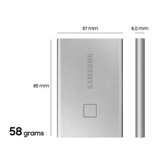 Samsung T7 Touch внешний SSD 1TB