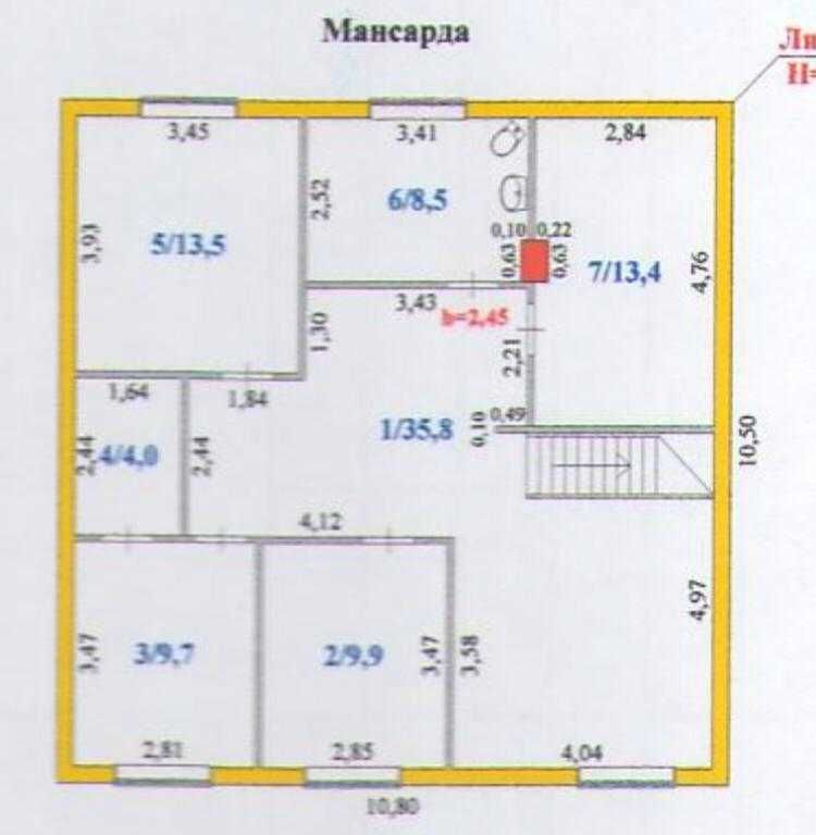 Дом с мансардой 186 кв.м в курортной зоне Зеренда 28млн