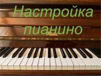 Настройка пианино ремонт фортепиано