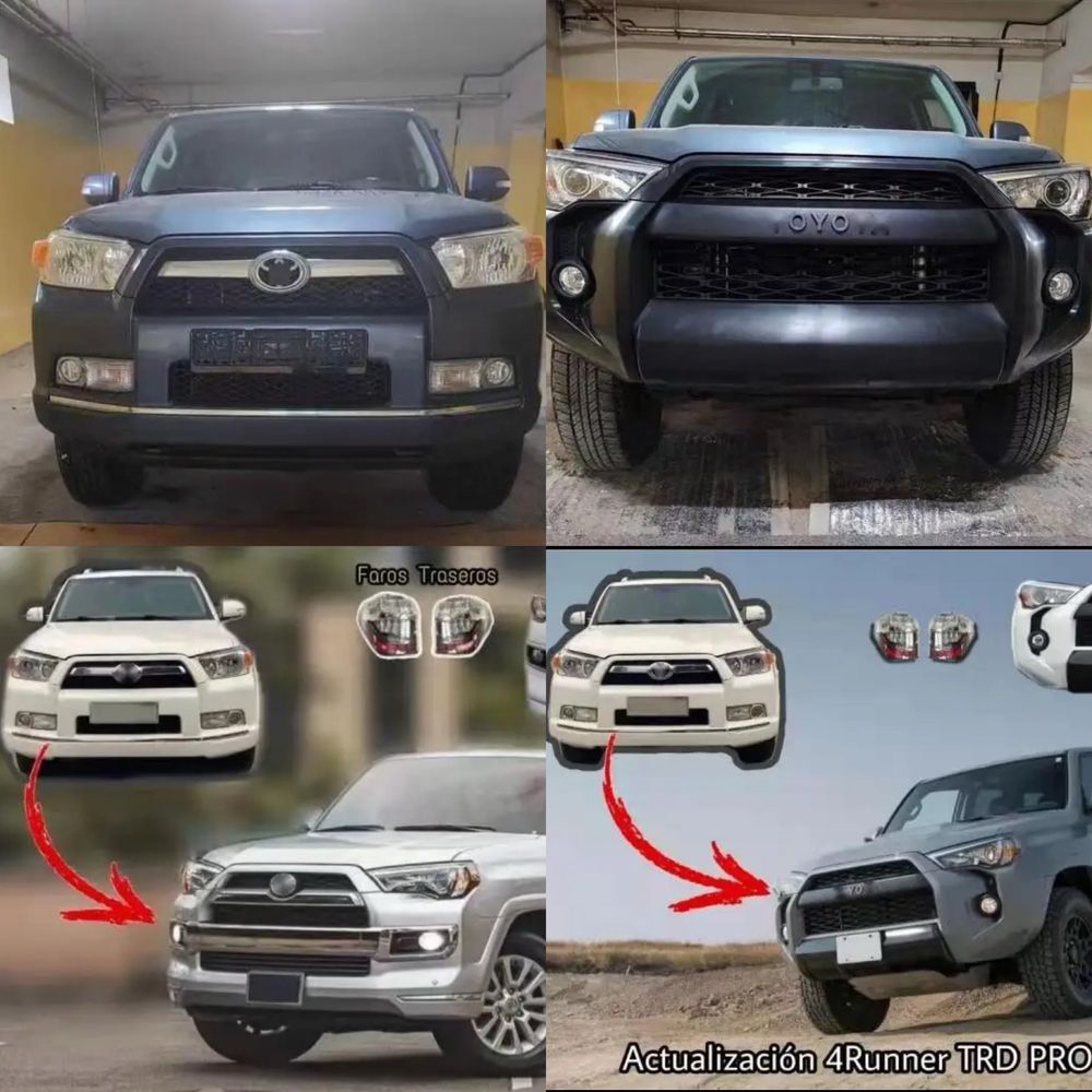 тойота 4раннер toyota 4runner  обвес тюнинг рестайлинг переделка
