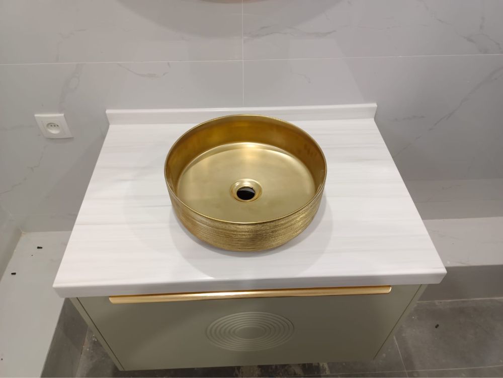 Изготовление столешницы из акрилового камня