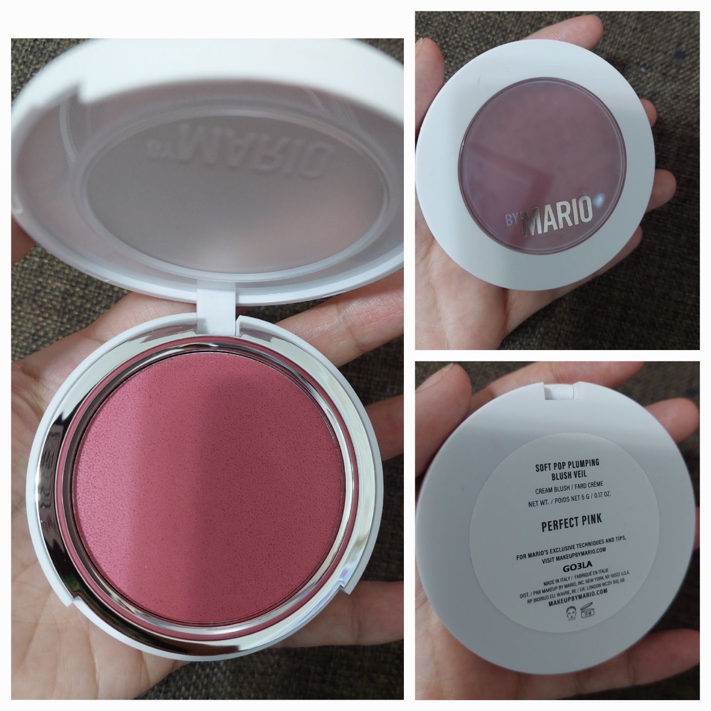 Румяна кремовые Makeup by Mario Perfect Pink