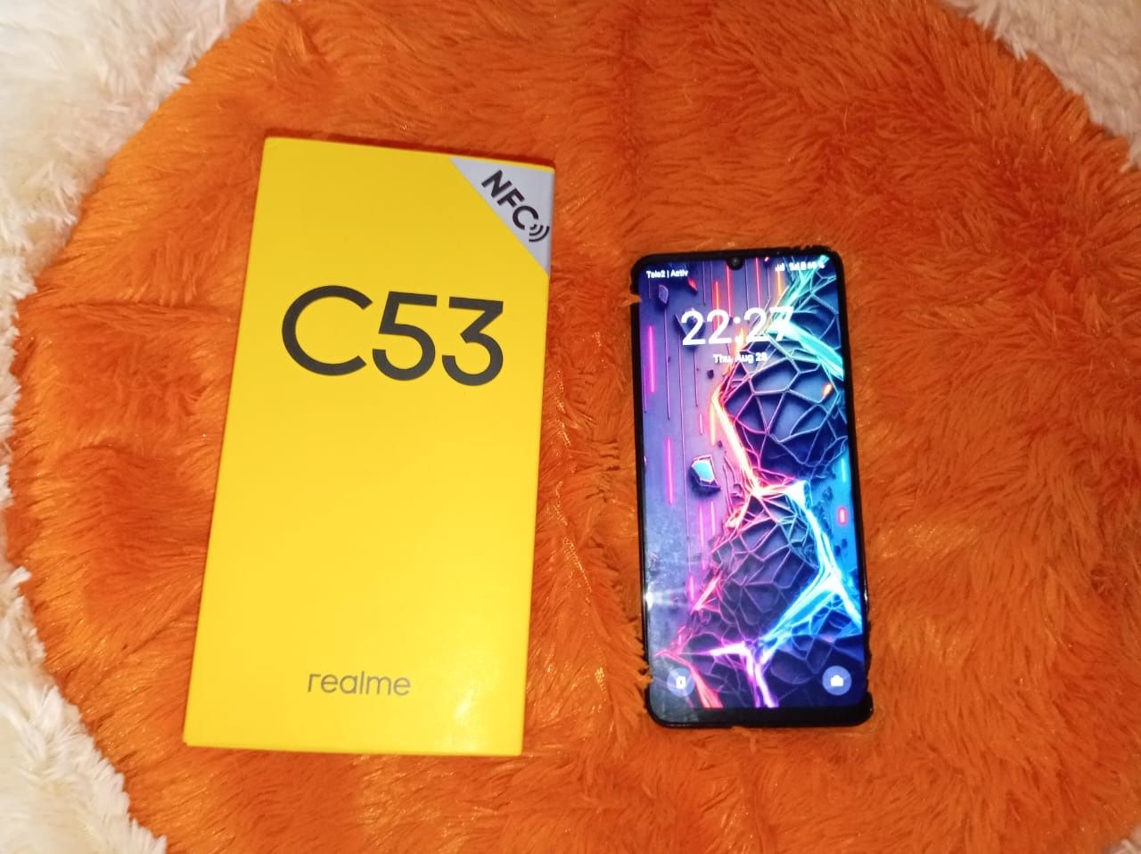 Realms C53, 8/256GB, Android 15, 8 ядер