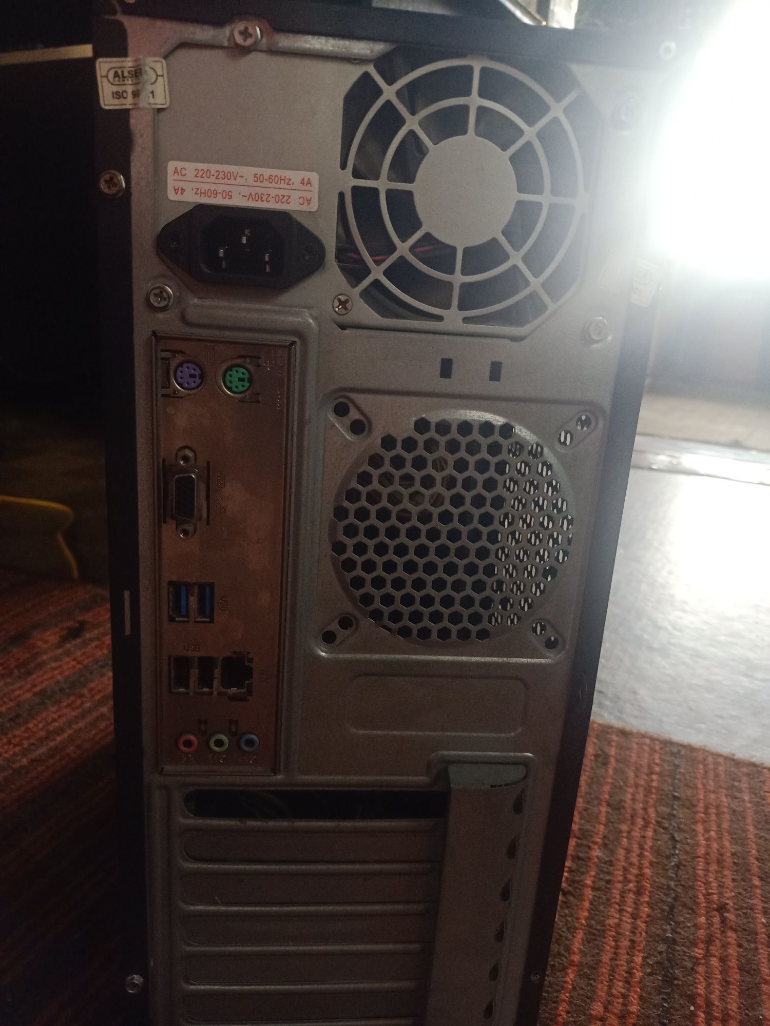 Системный блок,12QU-MBQUICK-103FR, корпус от gamemax