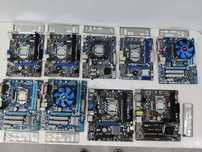 Материнские платы сокет 1155 Gigabyte H61M, MSI, ASRock. Комплект проц