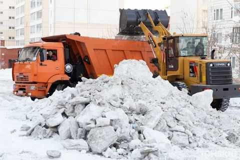Уборка мусора, снос зданий Трактор погрузчик Костанай