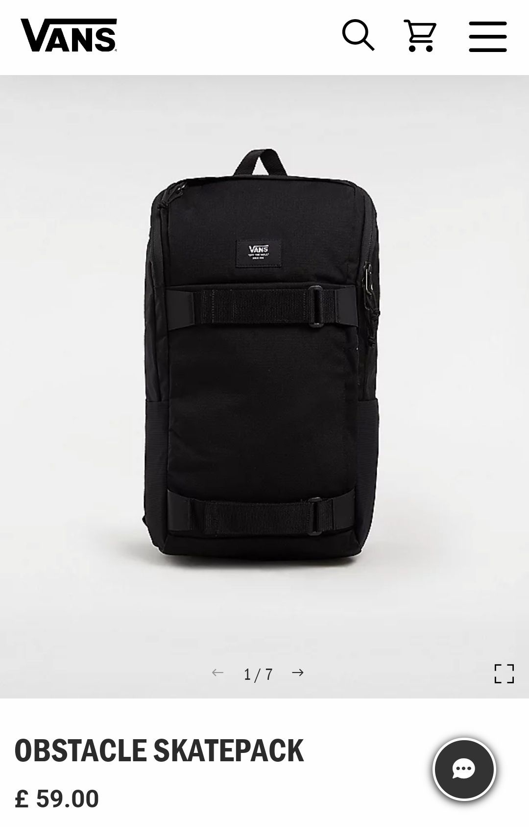 Vans Obstacle Backpack