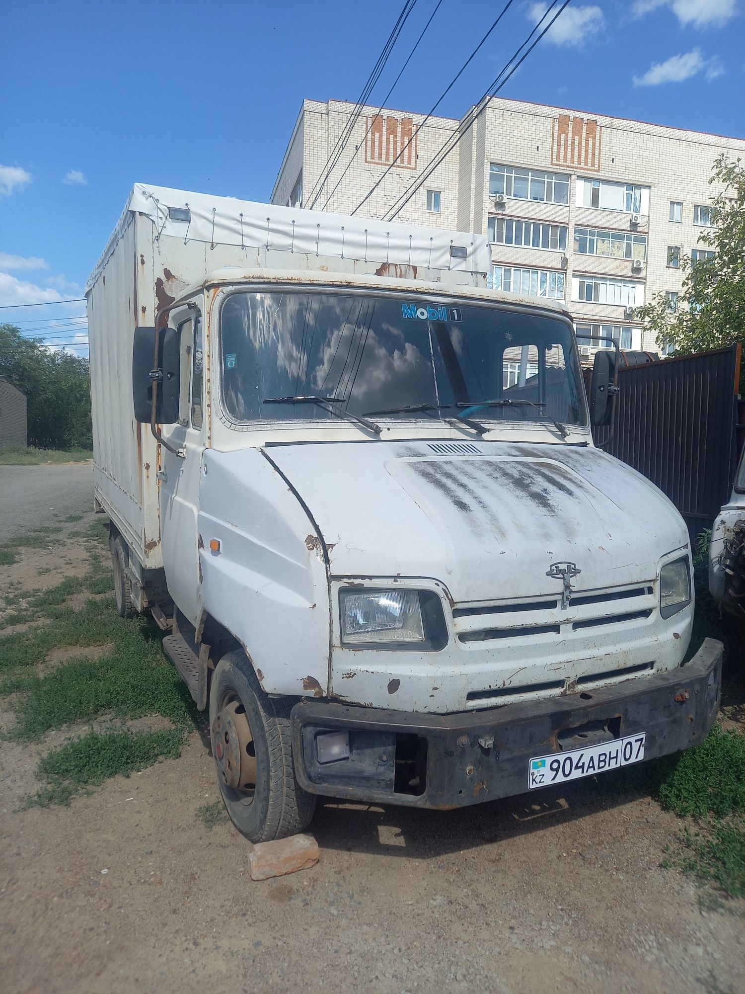 Двигатель турбо д-245  и запчасти на зил бычок