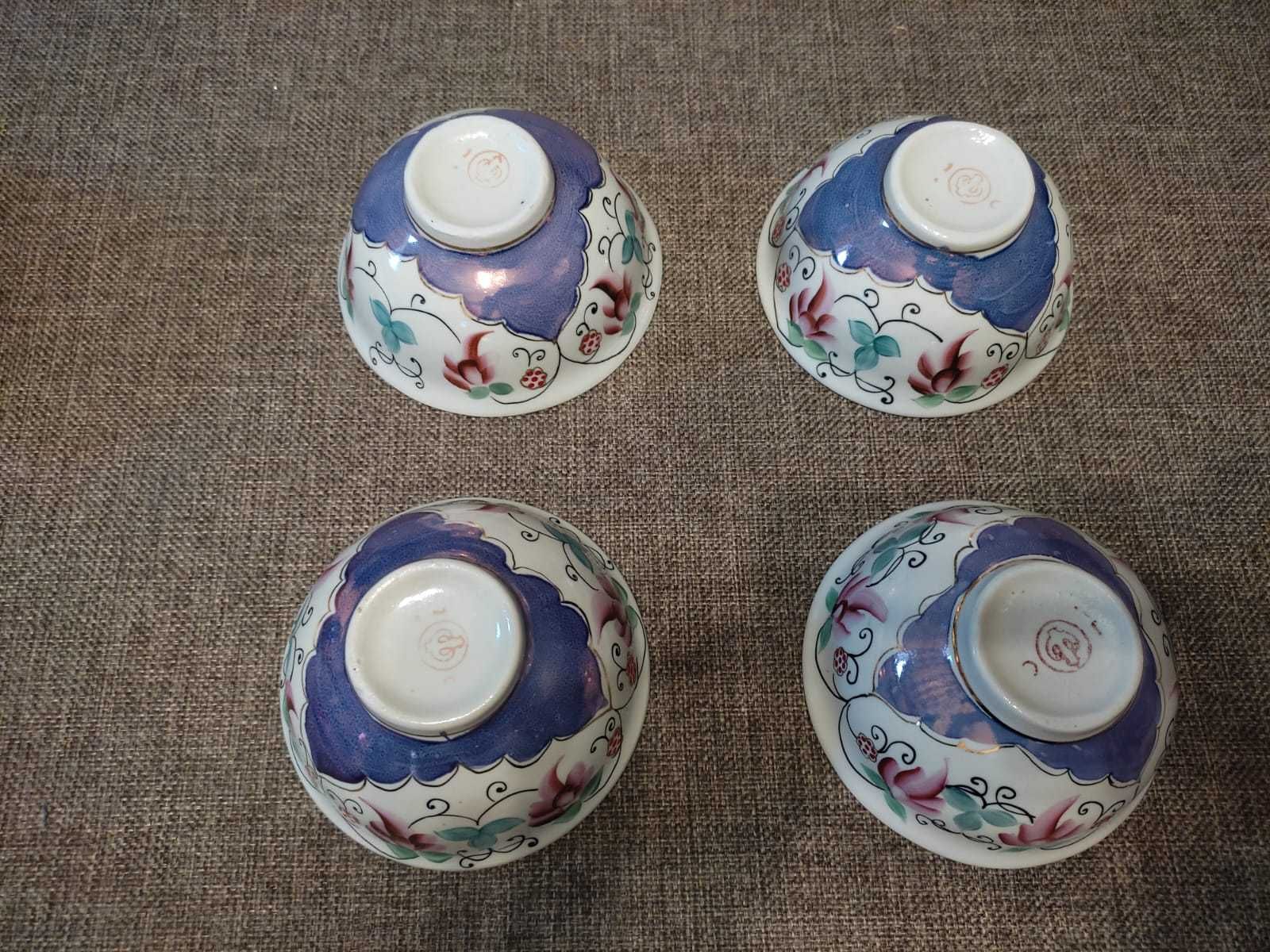 Винтаж пиалы кесе новые СССР Кировобадский фарфоровый завод