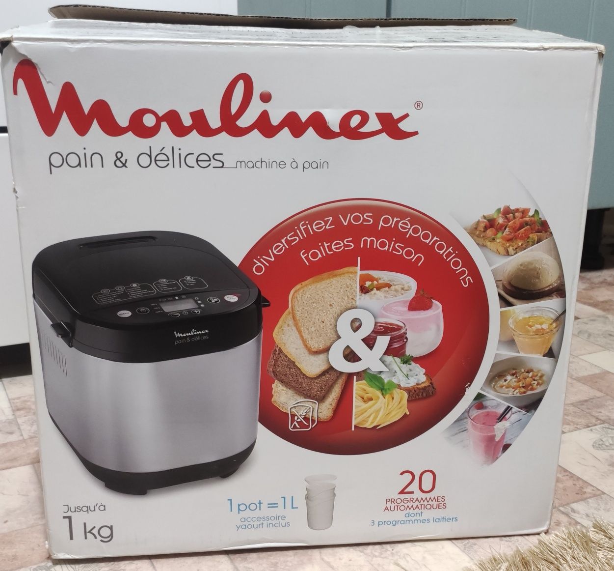 Хлебопечка Moulinex OW240E30