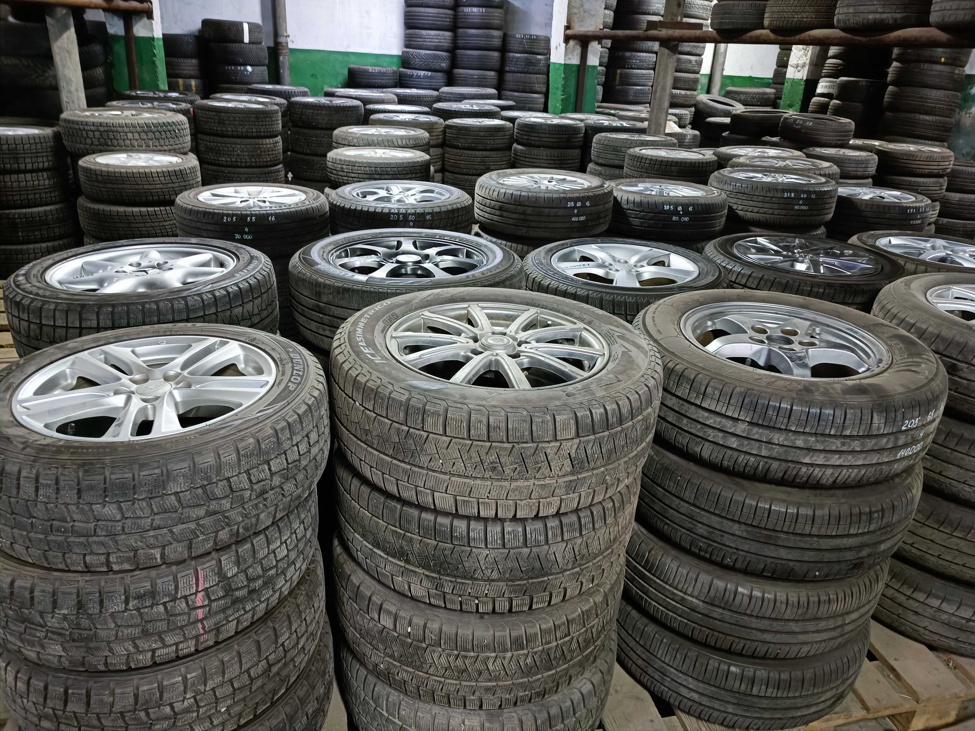 Шины и диски в сборе привозные 185/60 R15