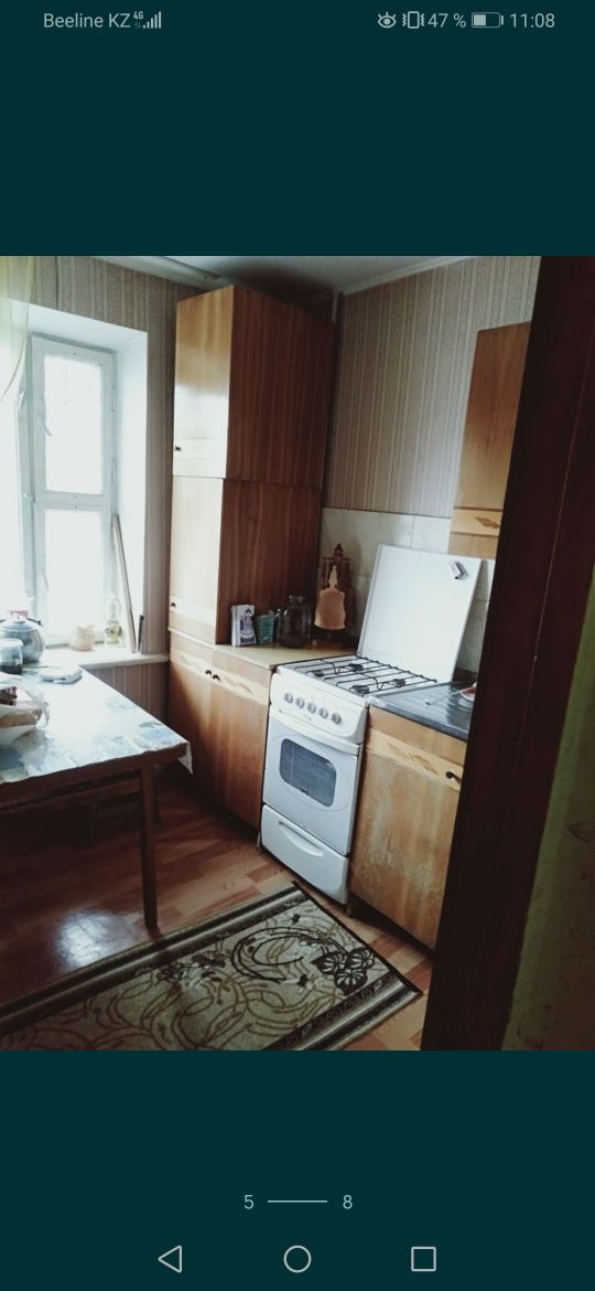 Срочно. Дёшево. в  г.Текели, 2-х комнатная, . улучш. в .отличном рай