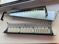 Коммутационная Патч-панель SHIP 24 порта 19", *, 1U, Cat.6