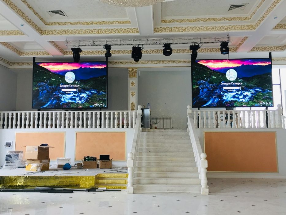 Led экраны, установка, аренда, реклама,обслуживание, от 10000₸