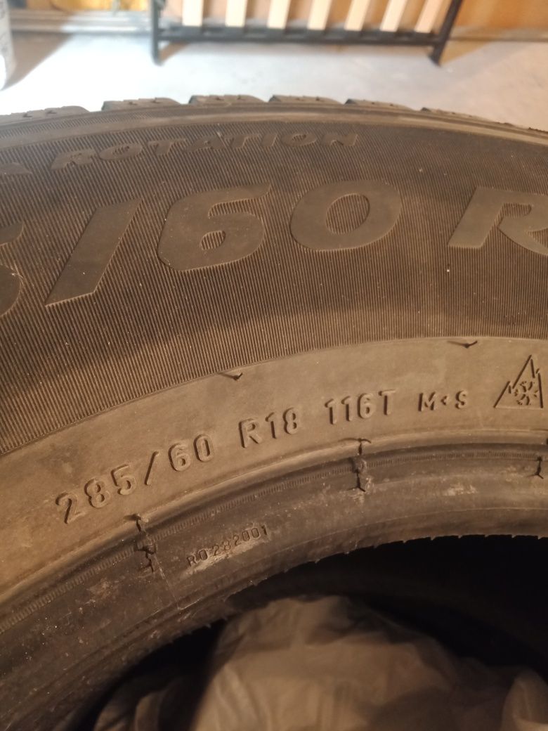 Зимние шины Pirelli 18"