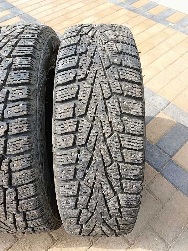 Шины 185/65 R15 - "Cordiant Snow Cross" (Россия), шипованные.