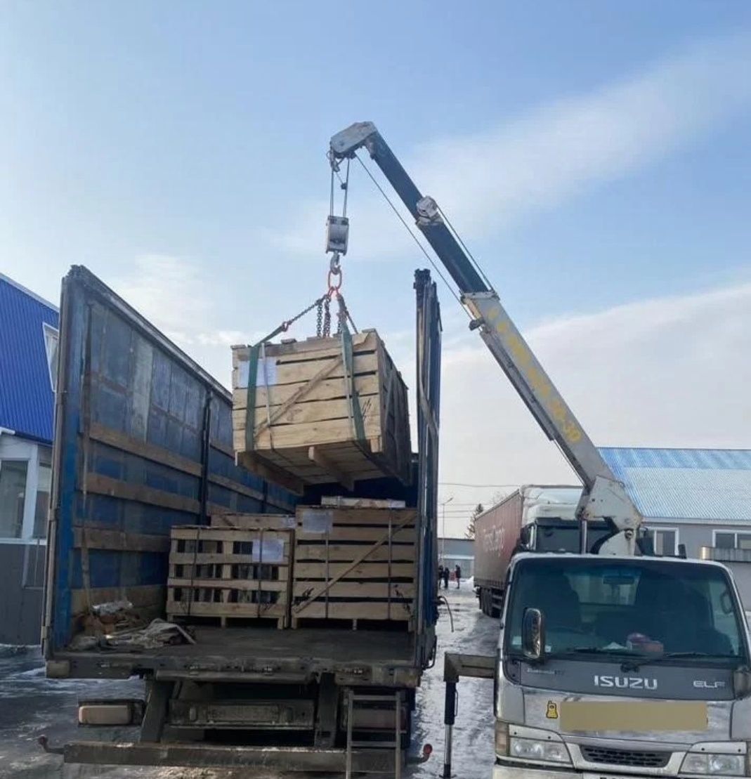 Манипулятор Алматы Кран Борт Услуги Эвакуатор Вездеход Стрела от 3тонн