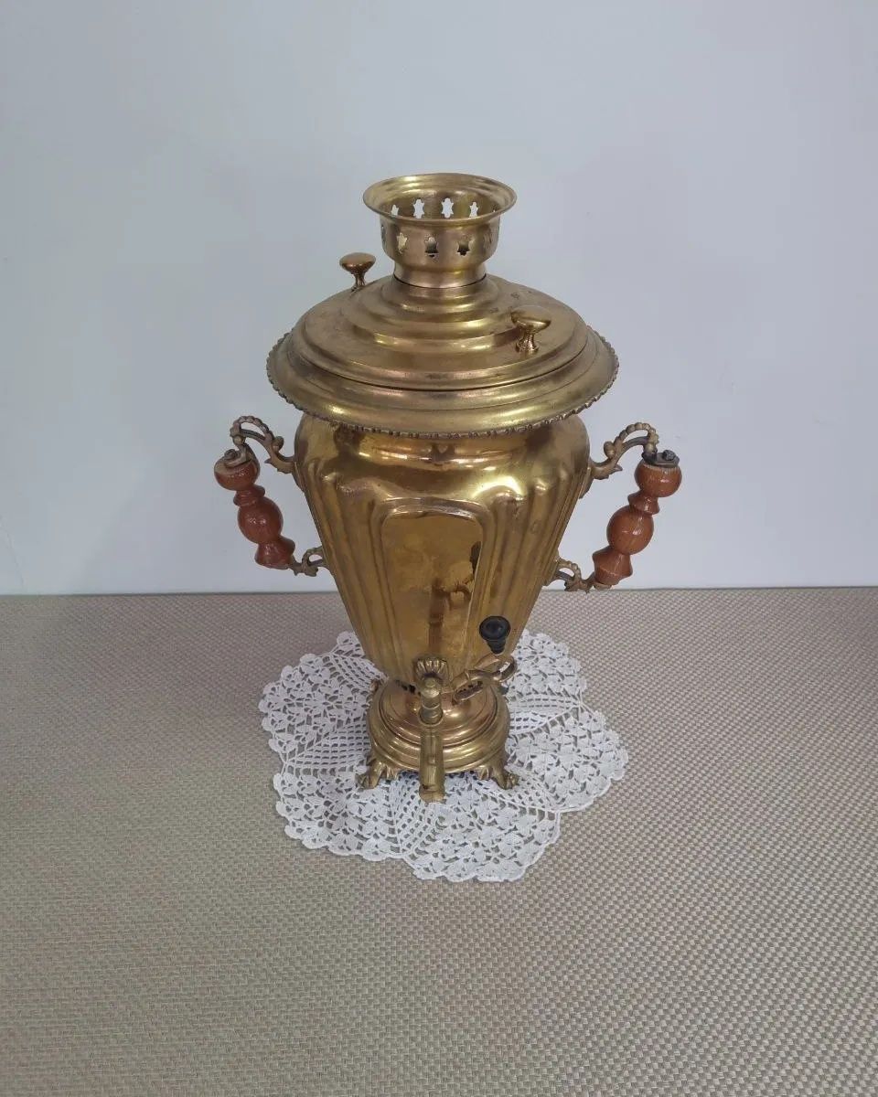 Царский самовар XIX века Братья Шемарины