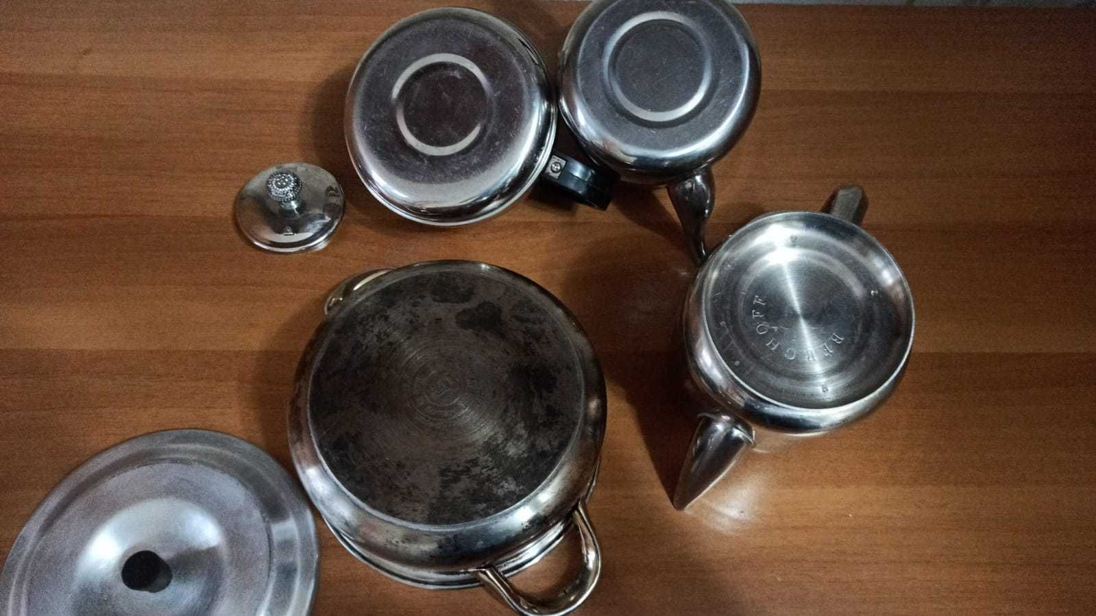 Кастрюля и чайники из нержавейки