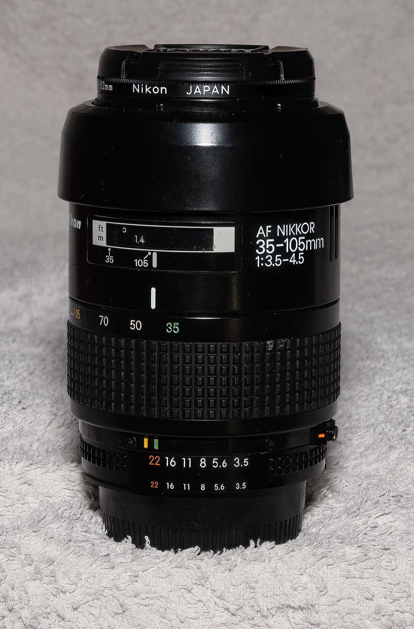Объектив Nikon AF Nikkor 35-105mm 1:3.5-4.5 (MKIII)-полнокадровый