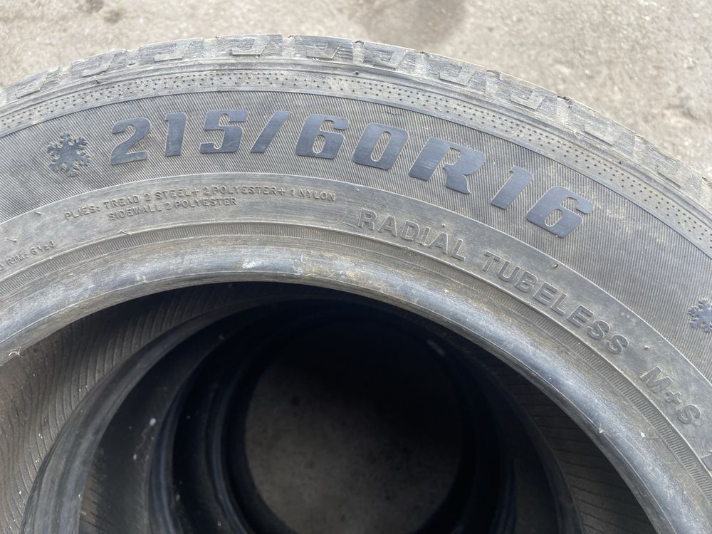 Шины  215/60/R16