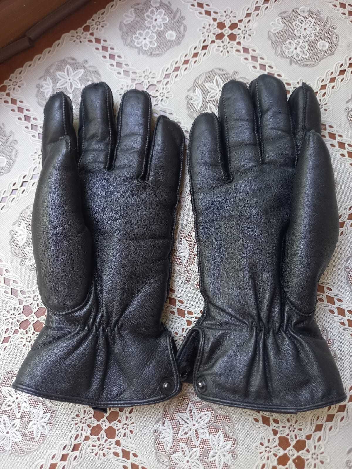 Мужские кожаные перчатки