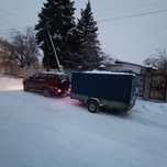 Легковой прицеп.