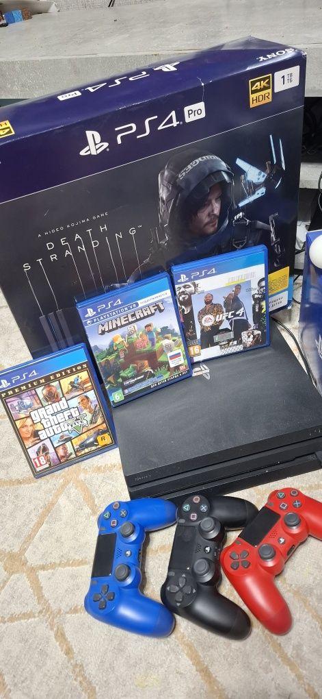 PlayStation PS4 PRO 1 тб с VR