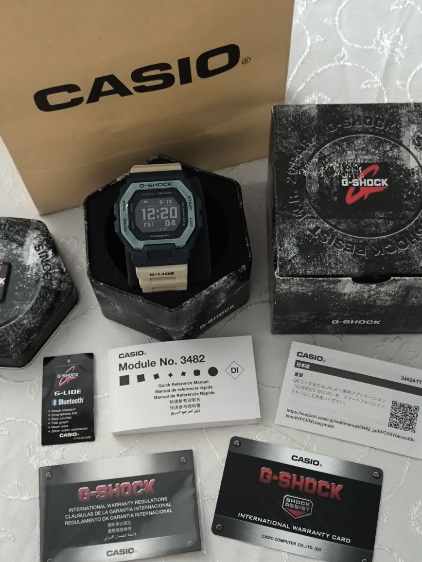 Часы CASIO GBX-100-TT G-Lide
