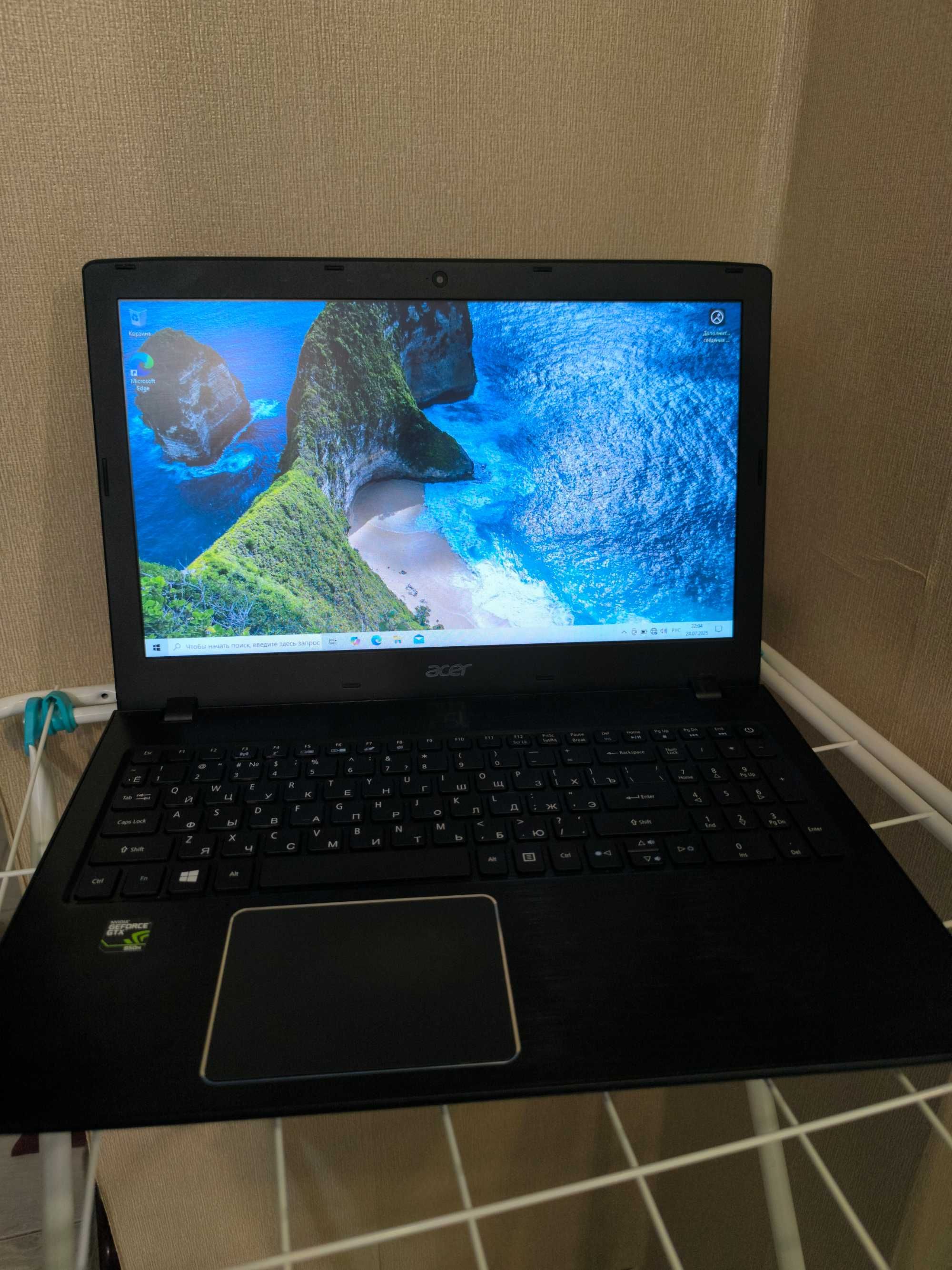 Ноутбук Acer aspire E5-575G i5 7200