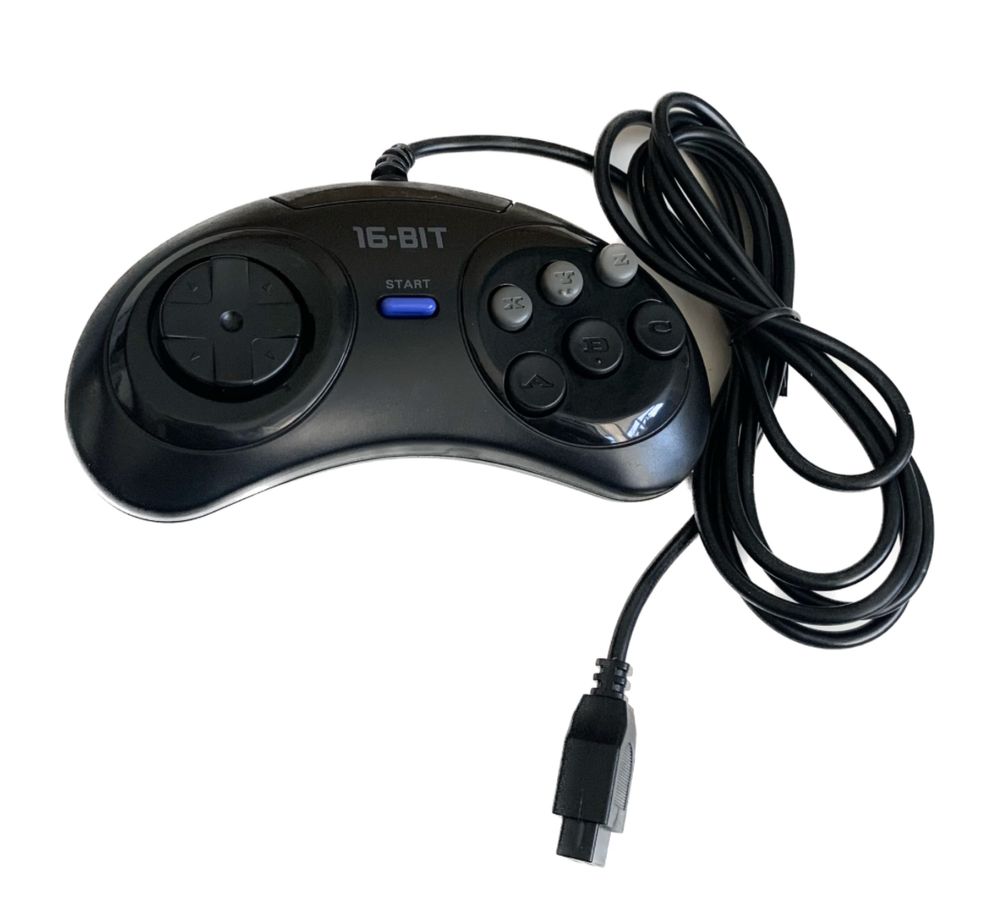 Джойстик, геймпад с кнопкой MODE для Sega Mega Drive Сега