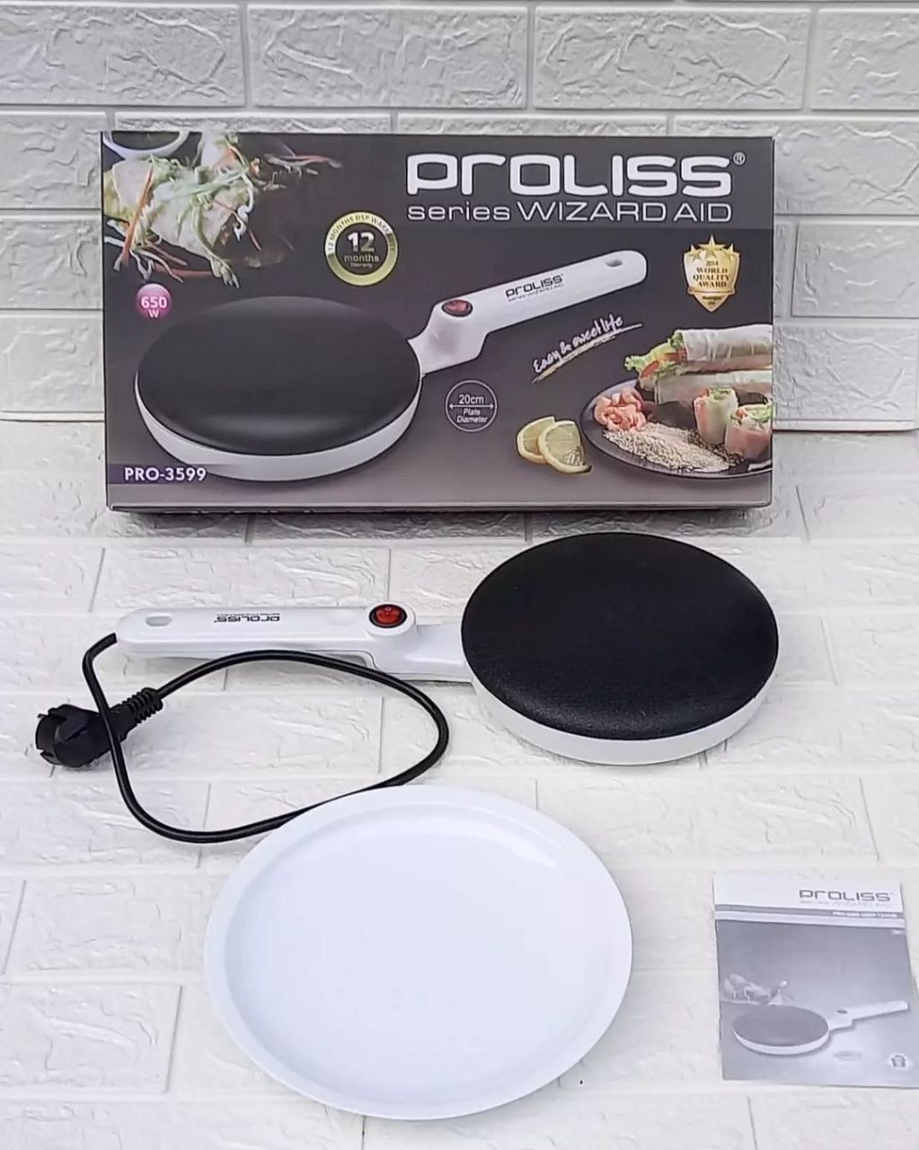 Электрический блинница Sinbo, Proliss, Fissman - 5800