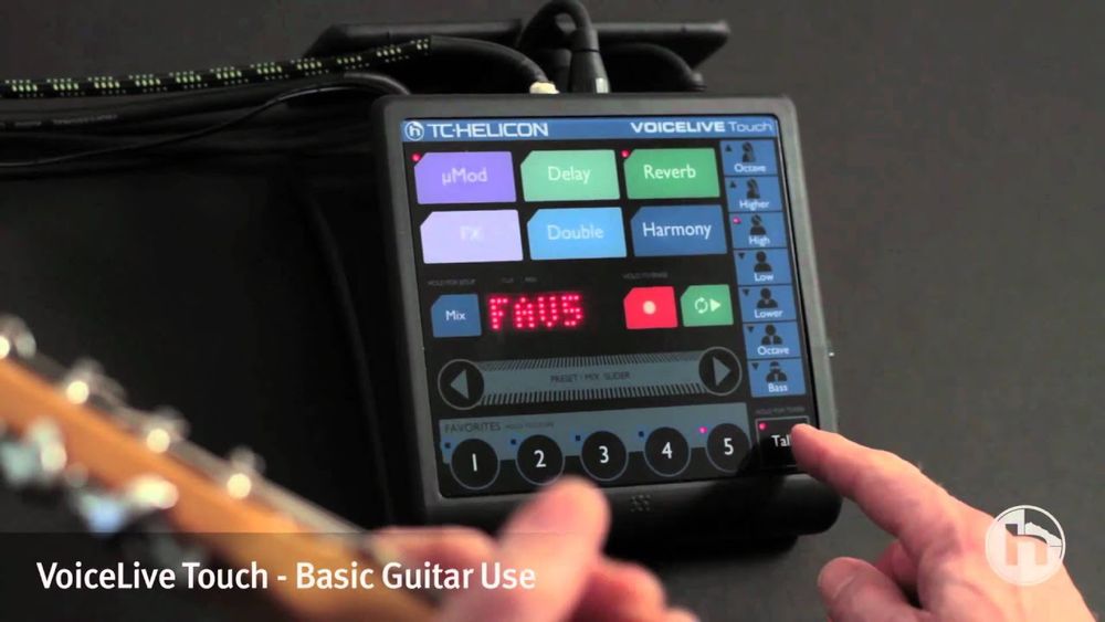 Вокальный процессор Tc-helicon VoiceLive Touch