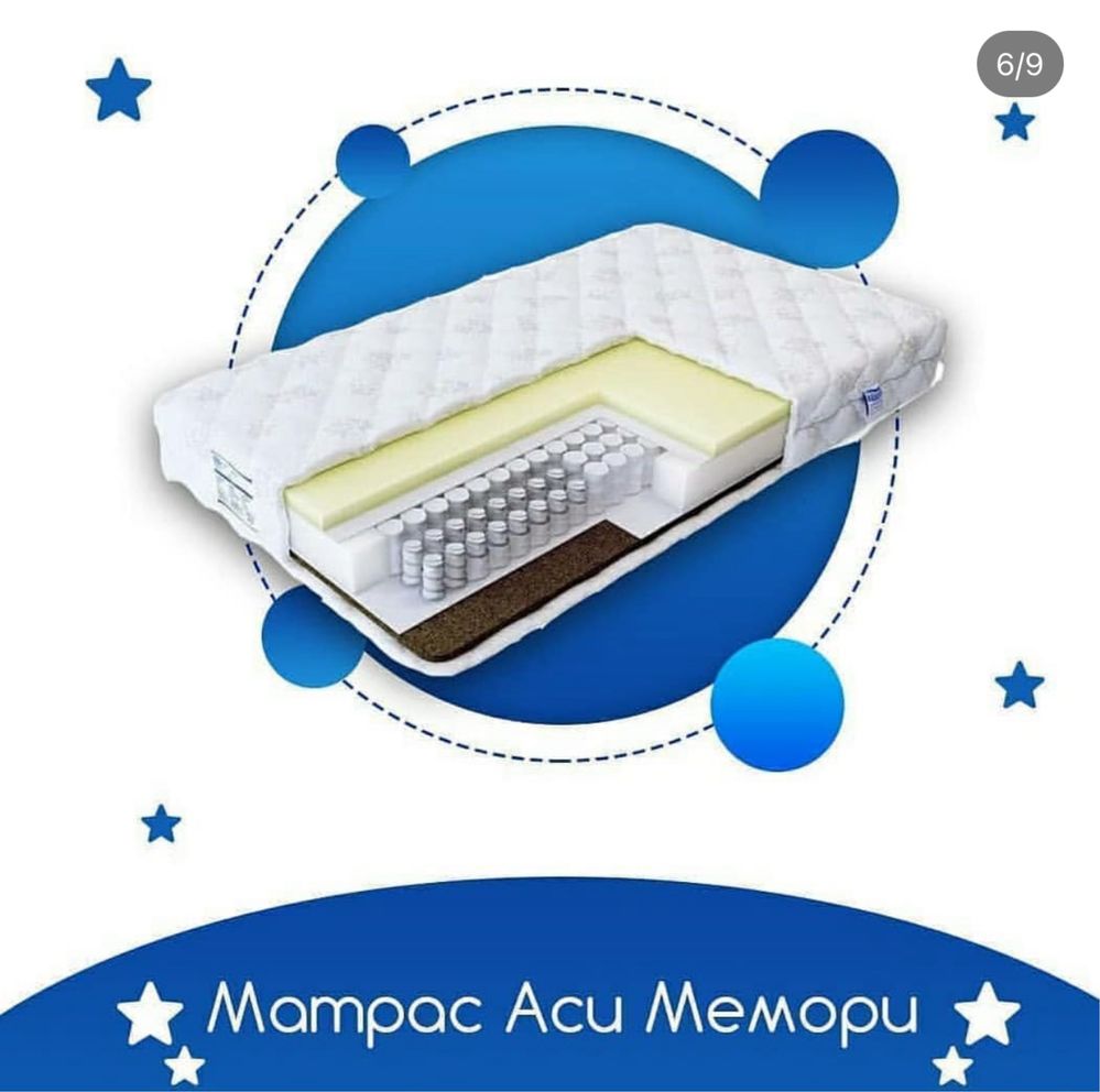 Матрас, матрац, ортопедиялық матрас, пружиналы матрастар, пружинасыз