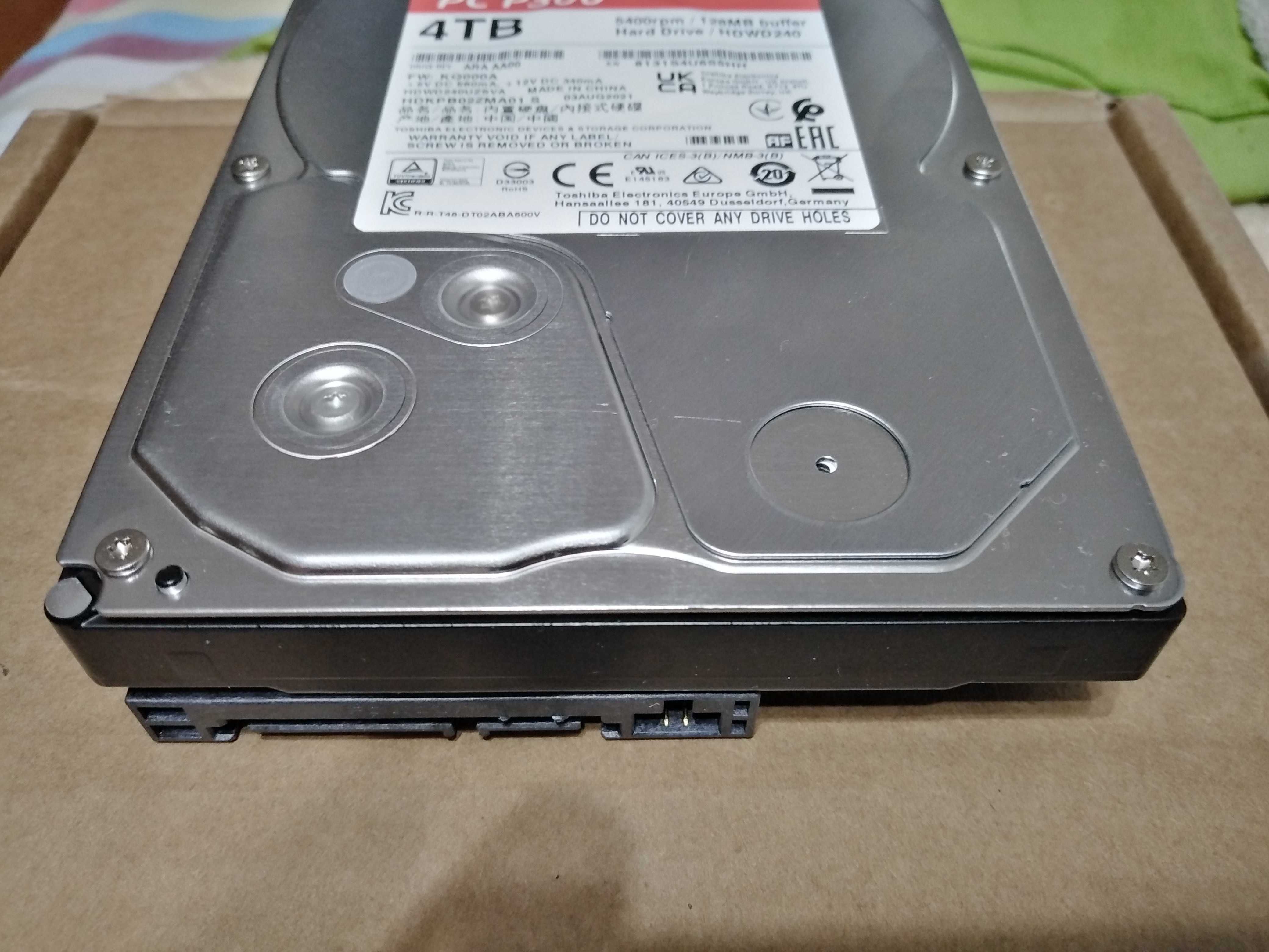 Продам жесткий диск Toshiba 4TB