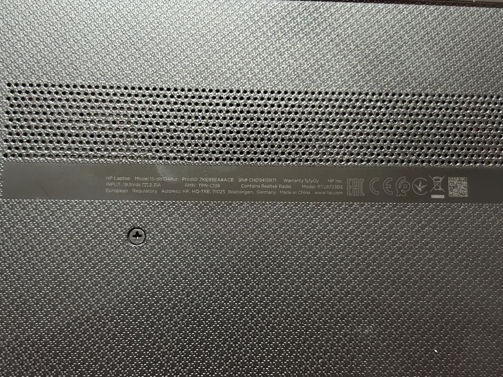 Ноутбук hp