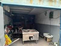 Газовая печь с казаном