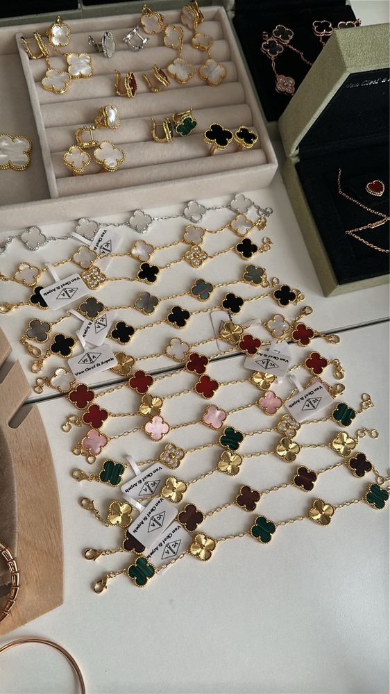 Van Cleef продам lux 1:1 самый высший класс gold 18k